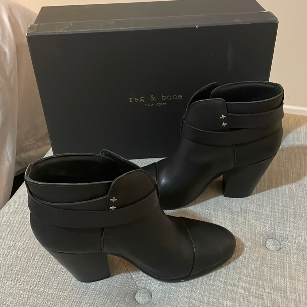 Rag And Bone - Harrow Boot - Cont Black - Size 38… - image 1
